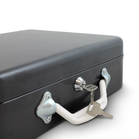 KASETKA NA PIENIĄDZE BILON 30 cm TRANSPORTOWA CIEMNOSZARA KASETKA NA PIENIĄDZE BILON 30 cm TRANSPORTOWA CIEMNOSZARA