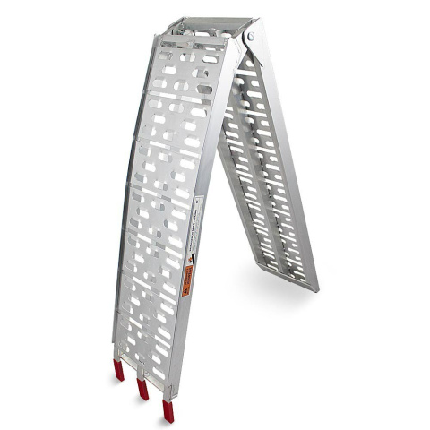 NAJAZDY ALUMINIOWE RAMPY KOMPLET DO 680kg. NAJAZDY ALUMINIOWE RAMPY KOMPLET DO 680kg.
