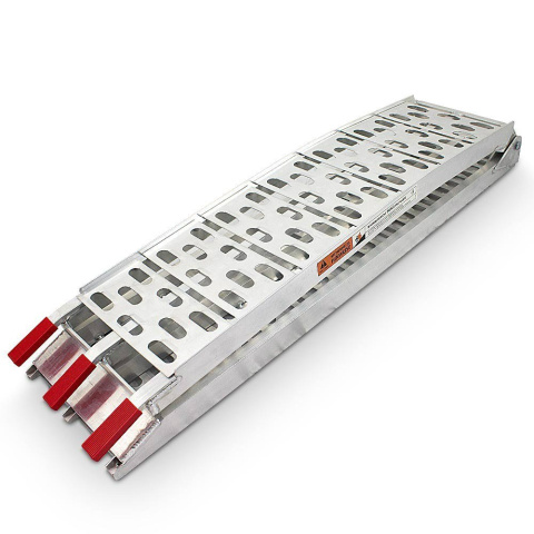 NAJAZDY ALUMINIOWE RAMPY KOMPLET DO 680kg. NAJAZDY ALUMINIOWE RAMPY KOMPLET DO 680kg.