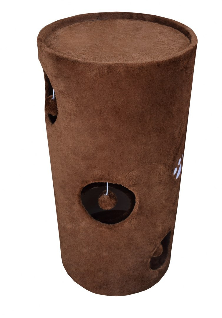 Drapak/Tuba/ Wieża/ Legowisko dla Kota 78cm Brązowy Drapak/Tuba/ Wieża/ Legowisko dla Kota 78cm Brązowy