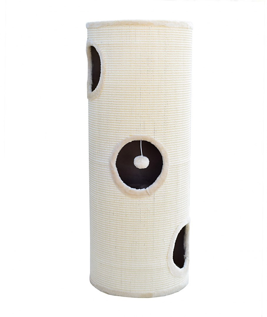 Drapak/Tuba/ Wieża/Legowisko dla Kota 100cm Beżowa Drapak/Tuba/ Wieża/Legowisko dla Kota 100cm Beżowa