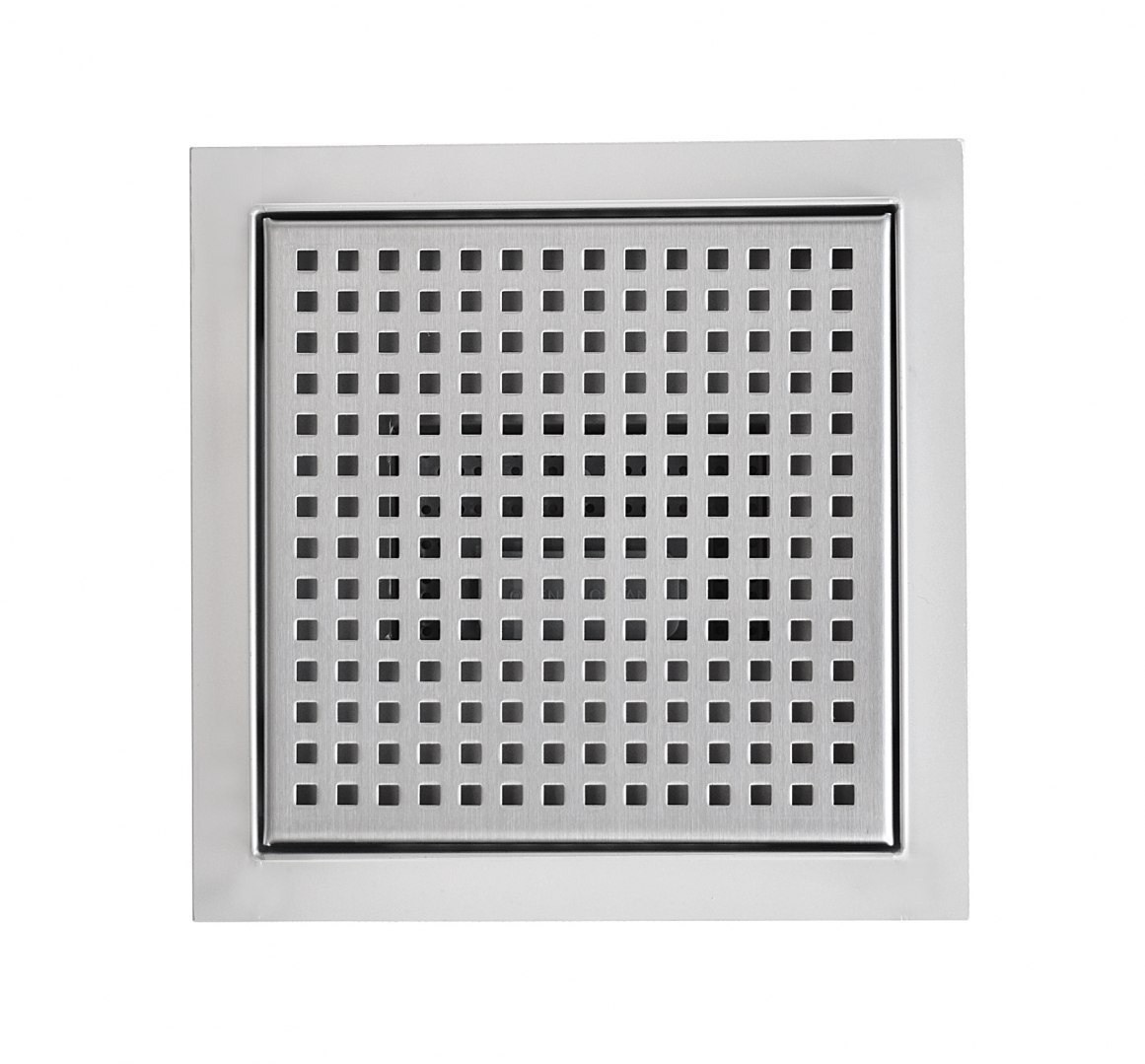 Odpływ kwadratowy Ściek wodny prysznicowy 20x20cm Odpływ kwadratowy Ściek wodny prysznicowy 20x20cm