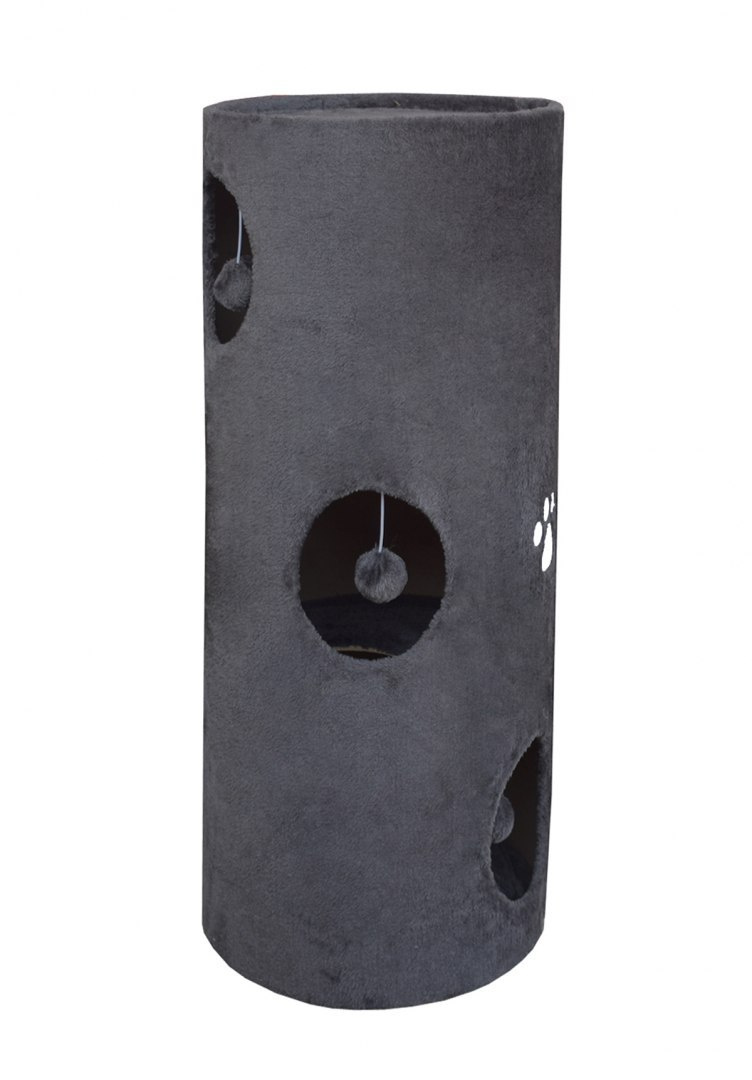 Drapak/Tuba/ Wieża dla Kota 100cm Siwy Drapak/Tuba/ Wieża dla Kota 100cm Siwy