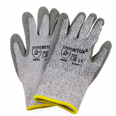RĘKAWICZKI RĘKAWICE POWŁOKA PU ROBOCZE S-XXL 50 PAR RĘKAWICZKI RĘKAWICE POWŁOKA PU ROBOCZE S-XXL 50 PAR