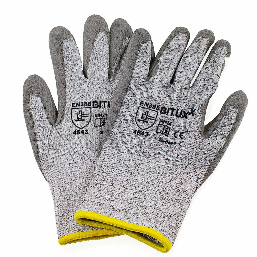 RĘKAWICZKI RĘKAWICE POWŁOKA PU ROBOCZE S-XXL 10 PAR RĘKAWICZKI RĘKAWICE POWŁOKA PU ROBOCZE S-XXL 10 PAR