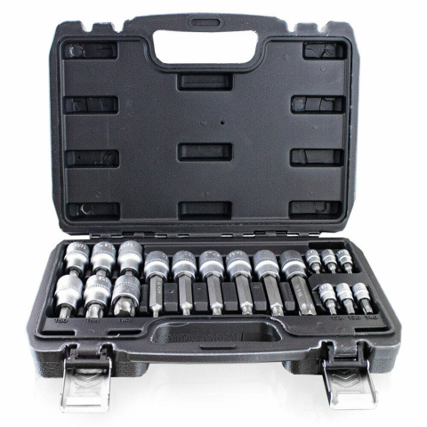 ZESTAW NASADEK NASADKI TORX 18 ELEMENTÓW PROMOCJA ZESTAW NASADEK NASADKI TORX 18 ELEMENTÓW PROMOCJA
