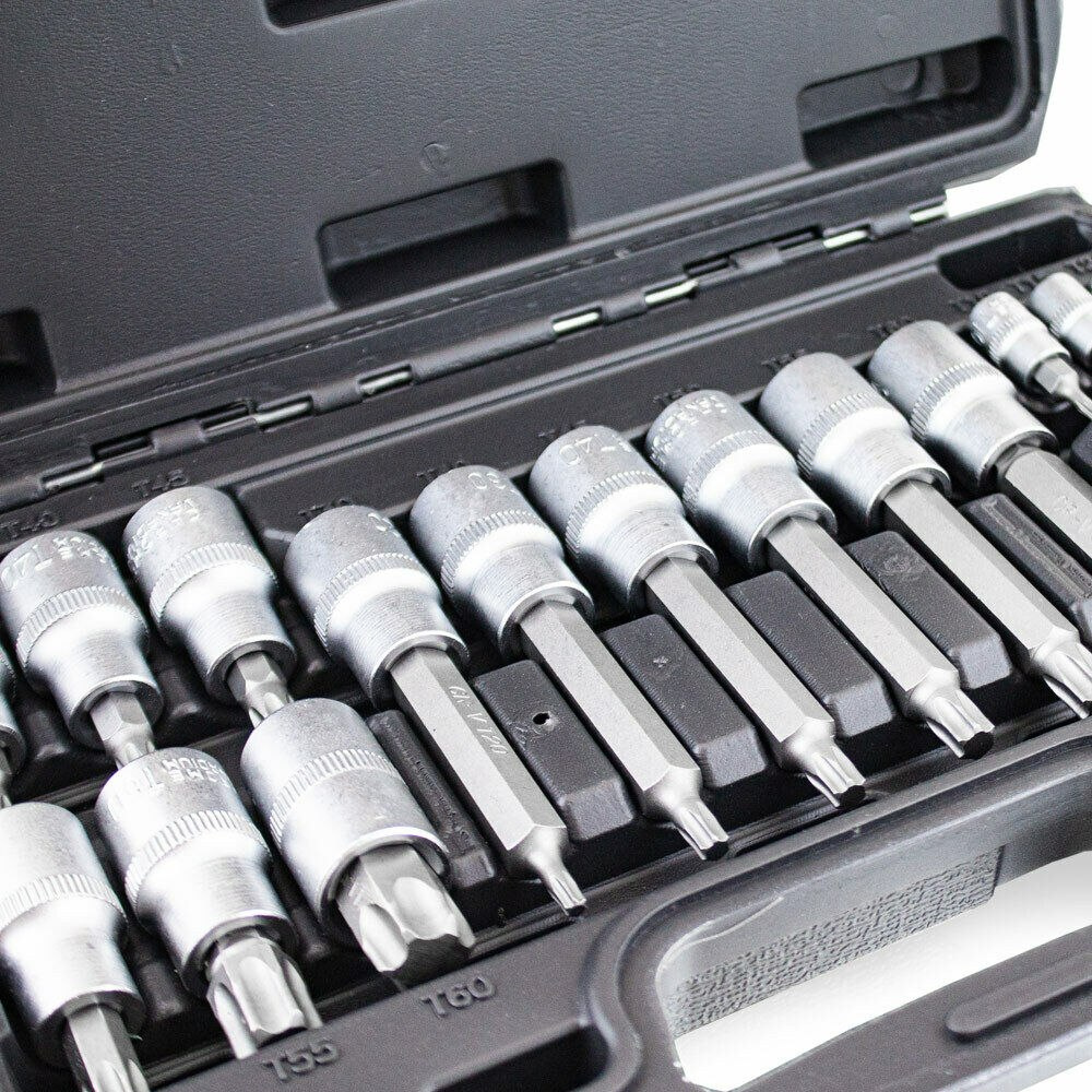 ZESTAW NASADEK NASADKI TORX 18 ELEMENTÓW PROMOCJA ZESTAW NASADEK NASADKI TORX 18 ELEMENTÓW PROMOCJA