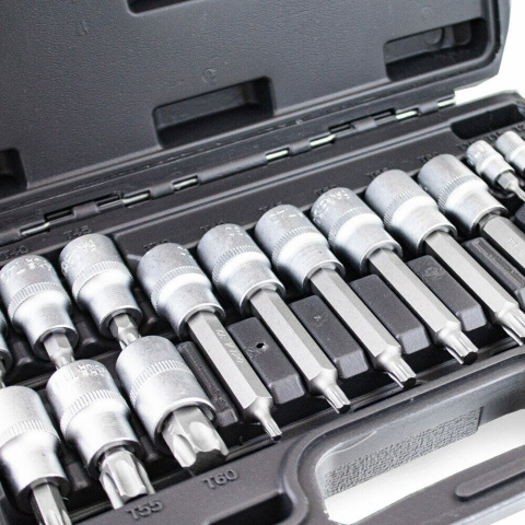 ZESTAW NASADEK NASADKI TORX 18 ELEMENTÓW PROMOCJA ZESTAW NASADEK NASADKI TORX 18 ELEMENTÓW PROMOCJA