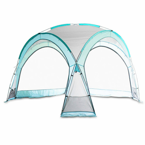 Niebieski Namiot Ogrodowy 3,5x3,5m Niebieski Namiot Ogrodowy 3,5x3,5m