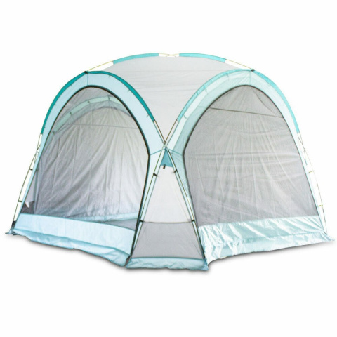 Niebieski Namiot Ogrodowy 3,5x3,5m Niebieski Namiot Ogrodowy 3,5x3,5m