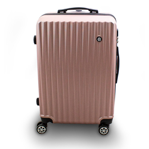 Zestaw 3 walizek podróżnych BARUT rosegold Zestaw 3 walizek podróżnych BARUT rosegold