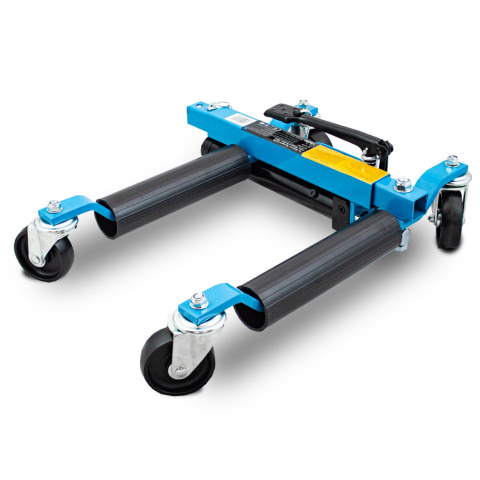 Wózek manewrowy hydrauliczny pod koła 1 sztuka niebieski Wózek manewrowy hydrauliczny pod koła 1 sztuka niebieski