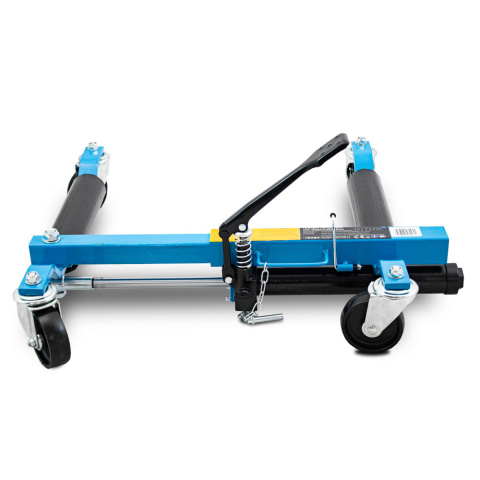 Wózek manewrowy hydrauliczny pod koła 1 sztuka niebieski Wózek manewrowy hydrauliczny pod koła 1 sztuka niebieski