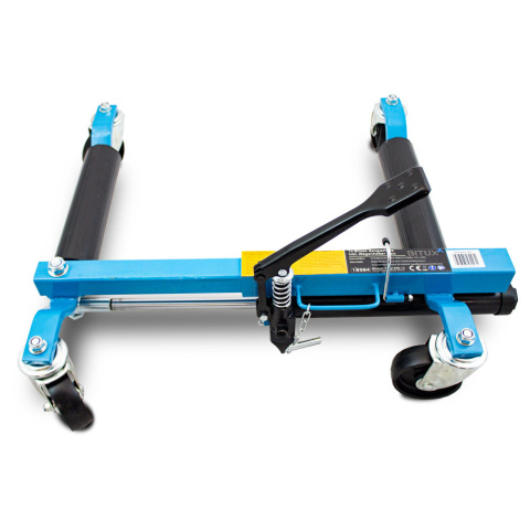 Wózek manewrowy hydrauliczny pod koła 1 sztuka niebieski Wózek manewrowy hydrauliczny pod koła 1 sztuka niebieski