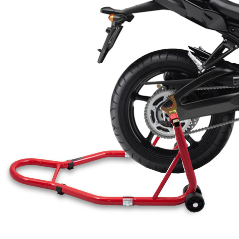 Stojak do motocykla tył czerwony Stojak do motocykla tył czerwony