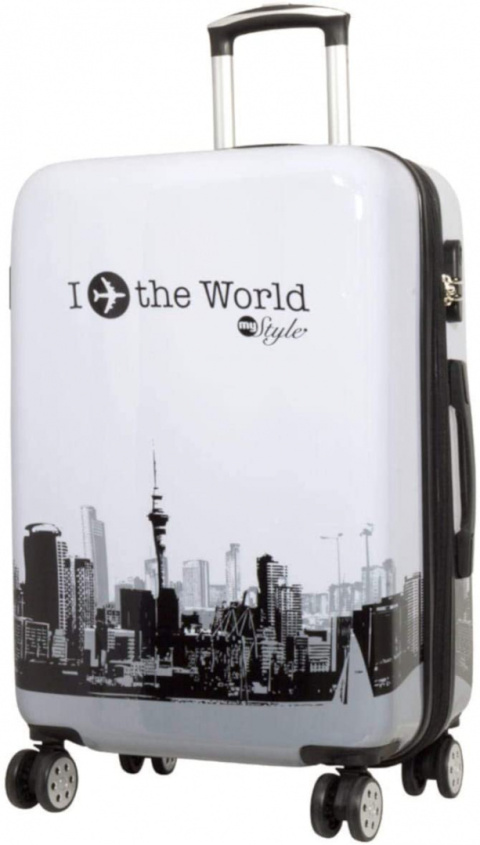 walizki zestaw fly the world white walizki zestaw fly the world white