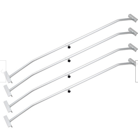 BITUXX 4x aluminiowy wspornik plandekowy do przyczepy samochodowej z płaską plandeką 140-210CM BITUXX 4x aluminiowy wspornik plandekowy do przyczepy samochodowej z płaską plandeką 140-210CM