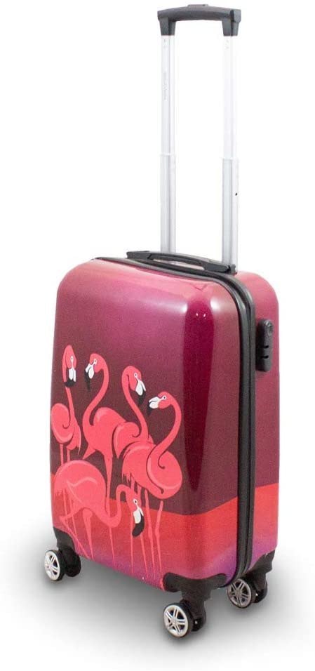 ZESTAW KOMPLET NOWOCZESNYCH WALIZEK 3D PODRÓŻNYCH M L XL WALIZKI FLAMINGO ZESTAW KOMPLET NOWOCZESNYCH WALIZEK 3D PODRÓŻNYCH M L XL WALIZKI FLAMINGO