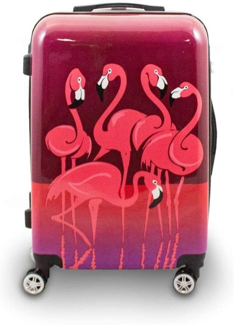 ZESTAW KOMPLET NOWOCZESNYCH WALIZEK 3D PODRÓŻNYCH M L XL WALIZKI FLAMINGO ZESTAW KOMPLET NOWOCZESNYCH WALIZEK 3D PODRÓŻNYCH M L XL WALIZKI FLAMINGO