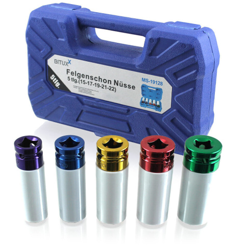 Nasadki udarowe 15 17 19 21 22mm Nasadki udarowe 15 17 19 21 22mm