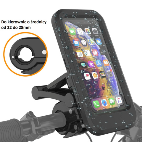 Uchwyt rowerowy na telefon komórkowy Uchwyt rowerowy na telefon komórkowy