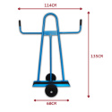 Wózek platformowy do przewozu płyt drzwi okien 300kg