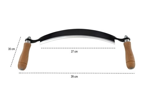 Ośnik do korowania kory zakrzywiony 25cm Ośnik do korowania kory zakrzywiony 25cm