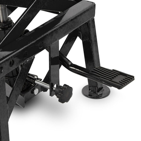 Podnośnik hydrauliczy nożycowy czarny Podnośnik hydrauliczy nożycowy czarny