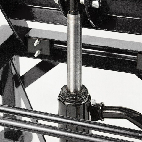 Podnośnik hydrauliczy nożycowy czarny Podnośnik hydrauliczy nożycowy czarny