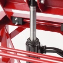 Podnośnik hydrauliczy nożycowy czerwony Podnośnik hydrauliczy nożycowy czerwony