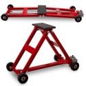 Podnośnik samochodowy mobilny do 2500kg czerwony Podnośnik samochodowy mobilny do 2500kg czerwony