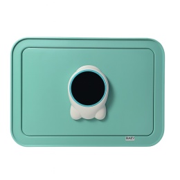 Zielony sejf biurowy domowy na kod i klucz