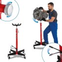 Hydrauliczny podnośnik do skrzyń biegów 500kg czerwony