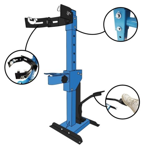 Hydrauliczny ściągacz sprężyn amortyzatorów 2.5t
