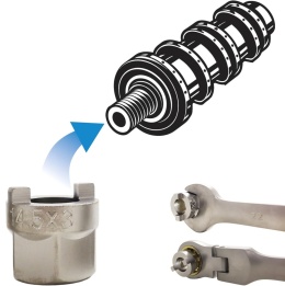 Nasadki do amortyzatorów 5 elementów