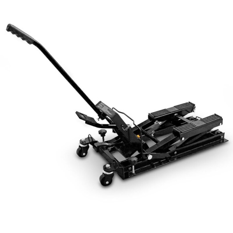 PODNOŚNIK STOJAK MOTOCYKLOWY MOTORU 680 KG CZARNY PODNOŚNIK STOJAK MOTOCYKLOWY MOTORU 680 KG CZARNY