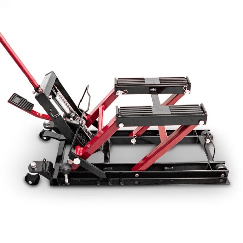 PODNOŚNIK STOJAK MOTOCYKLOWY MOTORU 680 KG CZERWONY PODNOŚNIK STOJAK MOTOCYKLOWY MOTORU 680 KG CZERWONY