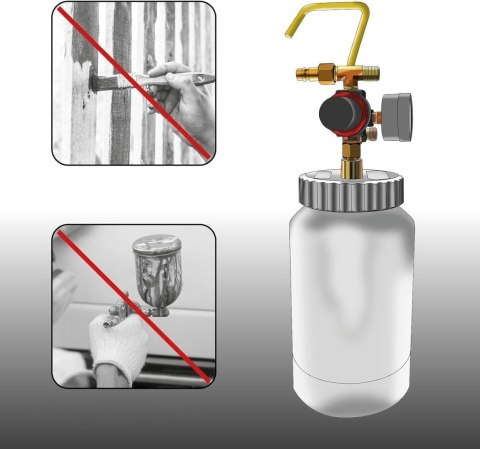 Pistolet natryskowy do malowania 2L