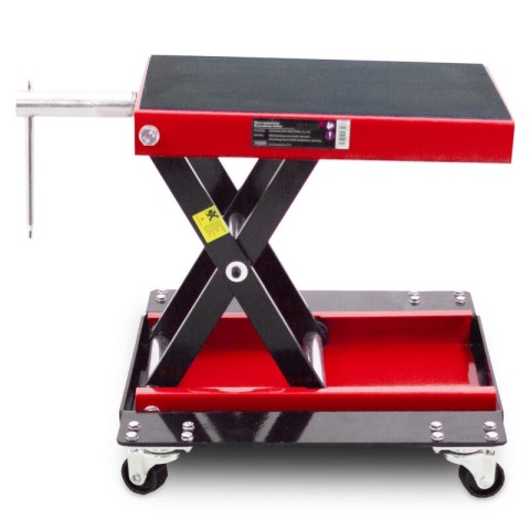 Podnośnik motocyklowy mobilny do 500kg czerwony Podnośnik motocyklowy mobilny do 500kg czerwony