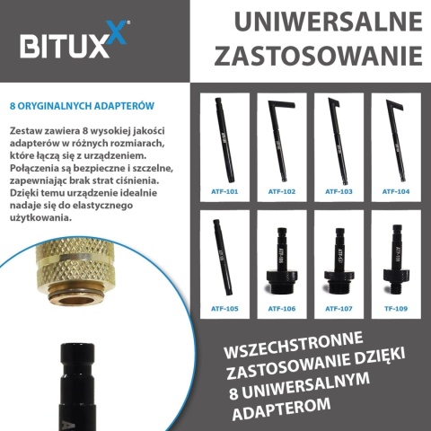 Pompa do wymiany oleju 3L+ adaptery