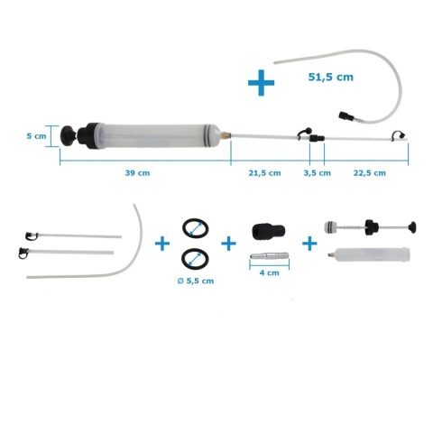 Pompka ręczna do oleju 500ml