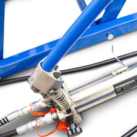 Rampy z podnośnikiem hydraulicznym najazdy samochodowe 2720kg