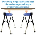 Składany koziołek roboczy 1 sztuka
