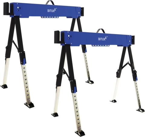 Składany koziołek roboczy 2 sztuki