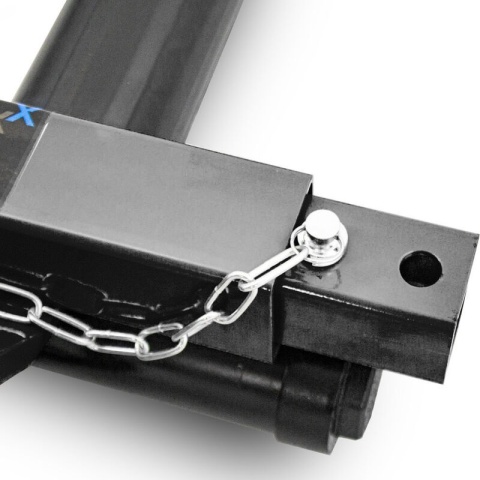 Wózek manewrowy hydrauliczny pod koła 1 sztuka czarny