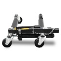 Wózek manewrowy hydrauliczny pod koła 1 sztuka czarny