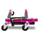 Wózek manewrowy hydrauliczny pod koła 1 sztuka magenta