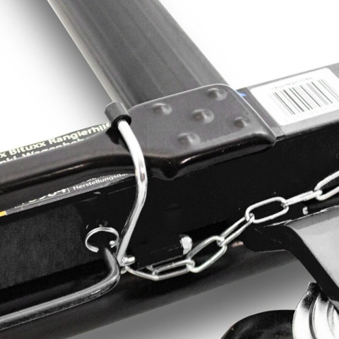 Wózek manewrowy hydrauliczny pod koła 2 sztuki czarny