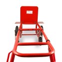 Wózek schodowy transportowy 200 kg czerwony