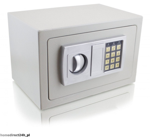 SEJF MEBLOWY ELEKTRONICZNY JASNY SZARY SEJF MEBLOWY ELEKTRONICZNY JASNY SZARY